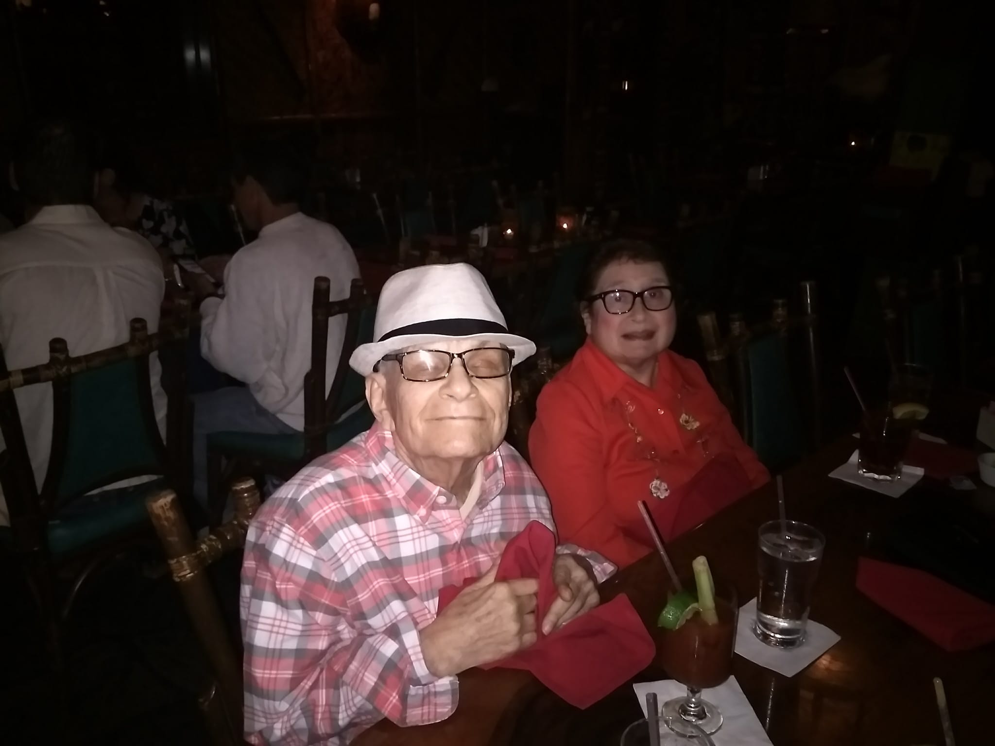 Frank and his friend, both supported during the founder's caregiving chapter in America.